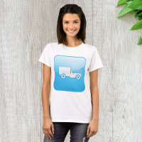 Truck Icon Womens T - Shirt