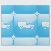 Truck Icon Wrapper Geschenkpapier (Flach)