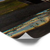 Truck Stopp Sky Kunstdrucke Poster (Ecke)