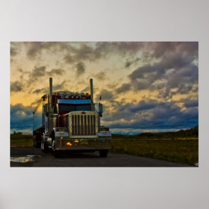 Truck Stopp Sky Kunstdrucke Poster