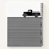Truck Strips Design Custom School Notebook Notizblock (Rückseite)