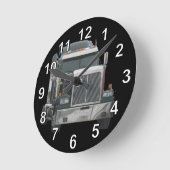 Truck Tractor Wall Clock Runde Wanduhr (Winkel)