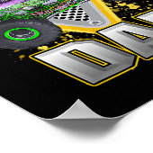 Truck Vater Vathers Day Monster Truck sind meine M Poster (Ecke)