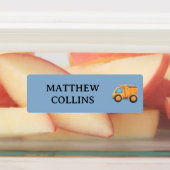 Truck Waterproof School Name Label Stickers Boy Etiketten (Befestigt)