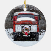 Truck Weihnachtsschmuck (Hinten)