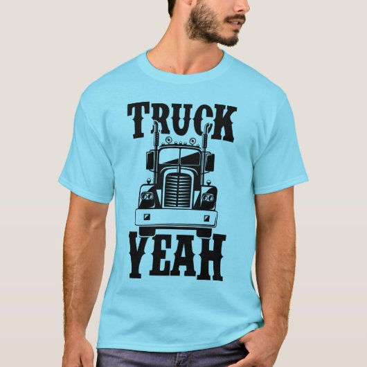Truck Yeah Mens T-Shirt (Vorderseite)