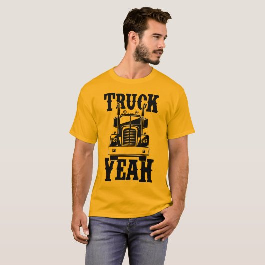 Truck Yeah Mens T - Shirt (Vorne ganz)