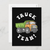 Truck Yeah Postkarte (Vorne/Hinten)