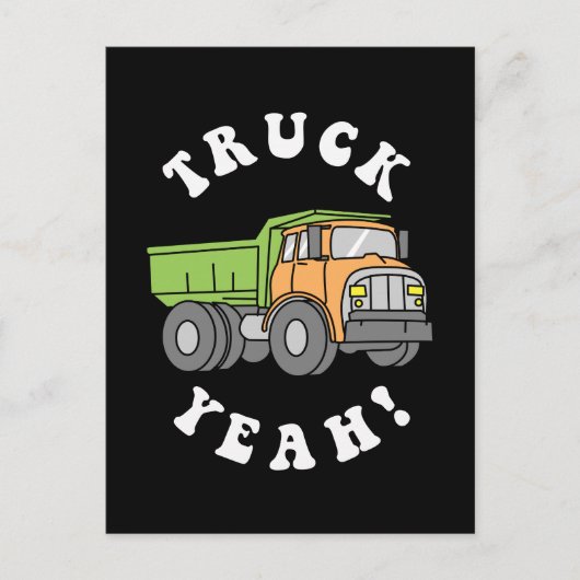 Truck Yeah Postkarte (Vorderseite)