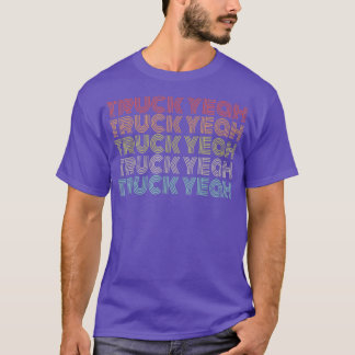Truck Yeah Retro Canada Freedom Convoy 2022 Canadi T-Shirt