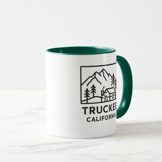 Trucke, CA Souvenir Tasse (VorderseiteRechts)