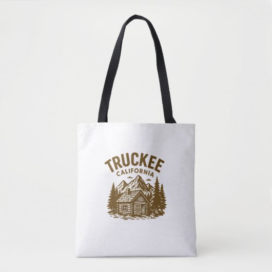 Truckee, CA Souvenir Tote Bag Tasche (Vorderseite)