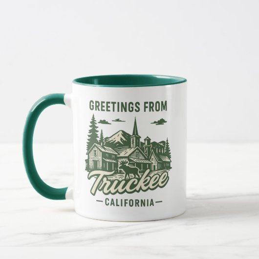 Truckee, CA Travel Mug Tasse (Links)