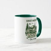 Truckee, CA Travel Mug Tasse (VorderseiteRechts)