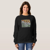 Truckee California Mountains Sunshine CA Trip Souv Sweatshirt (Vorne ganz)