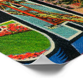 Truckee, Kalifornien - Große Briefszenen Poster (Ecke)