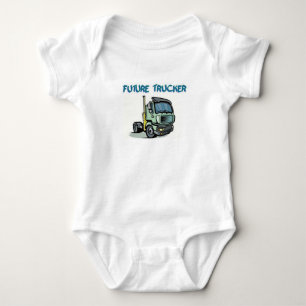 Trucker Baby Bodysuit Strampler