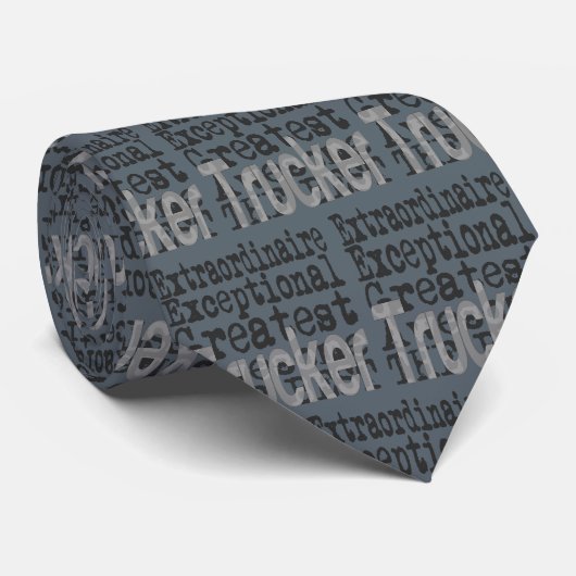 Trucker Extraordinaire Neck Tie Krawatte (Gerollt)