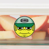 Trucker Face Emoji Etiketten (Befestigt)