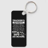 Trucker-Gebet Schlüsselanhänger (Rückseite)