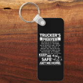 Trucker-Gebet Schlüsselanhänger (Vorderseite)