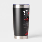 Trucker-Gebet Thermobecher (Vorderseite)