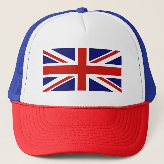 Trucker Hat/Britische Flagge Truckerkappe (Vorderseite)