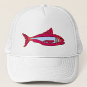 Trucker Hat fish Truckerkappe (Vorderseite)