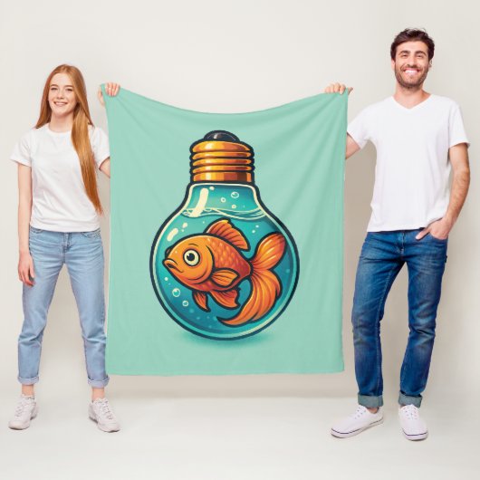 Trucker Hat Fleecedecke (Beispiel)