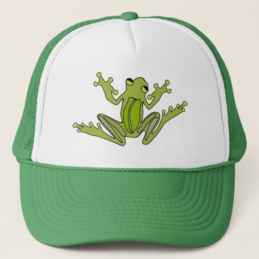Trucker Hat Frog Truckerkappe (Vorderseite)