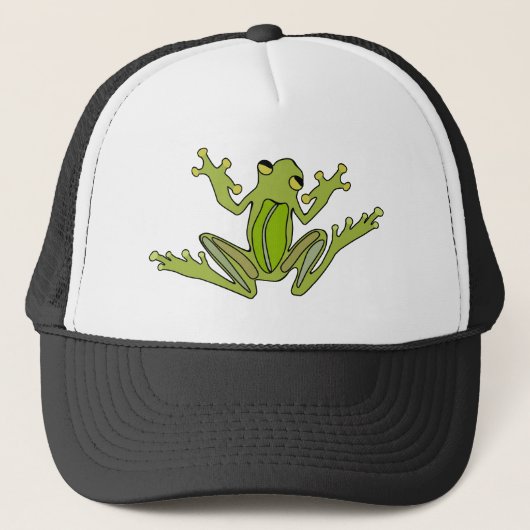 Trucker Hat Frog Truckerkappe (Vorderseite)