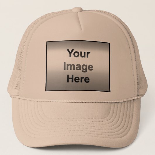 Trucker Hat Khaki Truckerkappe (Vorderseite)