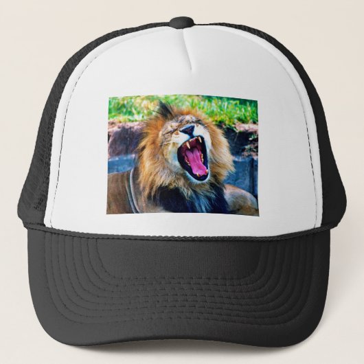 Trucker Hat lion Truckerkappe (Vorderseite)