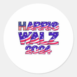 Trucker Hat Runder Aufkleber