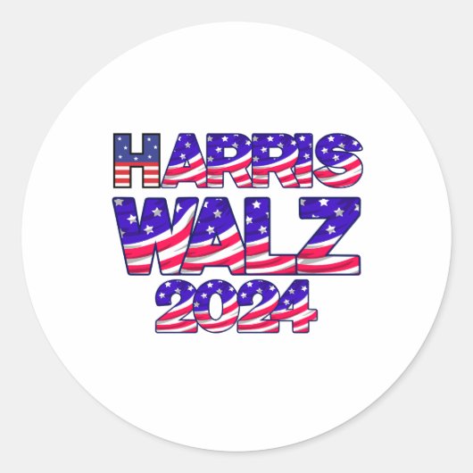 Trucker Hat Runder Aufkleber (Vorderseite)