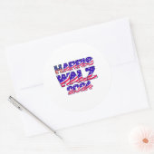 Trucker Hat Runder Aufkleber (Umschlag)