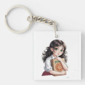 Trucker Hat Schlüsselanhänger (Vorderseite)