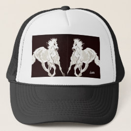 Trucker Hat : Stallions on Run Truckerkappe