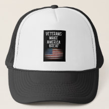 Trucker Hat: Veteranen machen Amerika groß