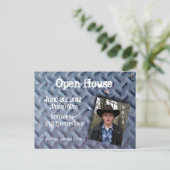 Trucker Lauffläche Open House Postkarte (Stehend Vorderseite)
