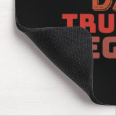 Trucker Legend Vatertag Vater Geschenke Mousepad (Ecke)