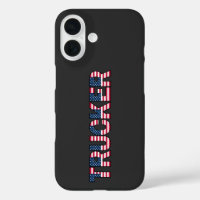 Trucker Letters American Flag Patriotic Road Prix