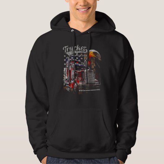Trucker – Lifeline of America Hoodie (Vorderseite)
