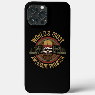 Trucker LKW-Fahrer Vintage Weltweit Am Tollsten Case-Mate iPhone Hülle