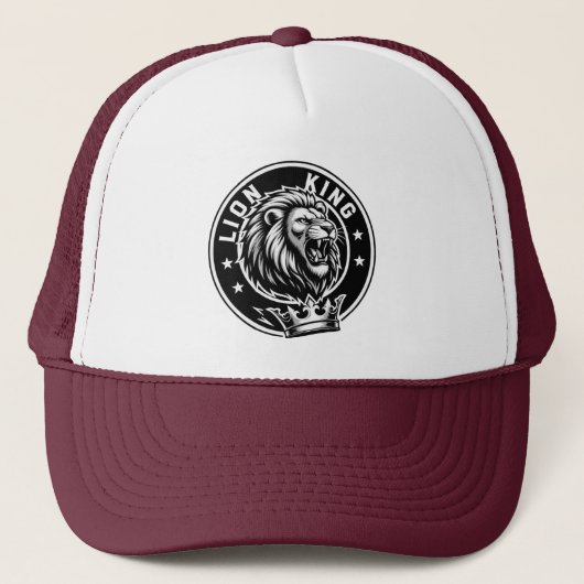 Trucker-Mütze Bordeauxrot Truckerkappe (Vorderseite)