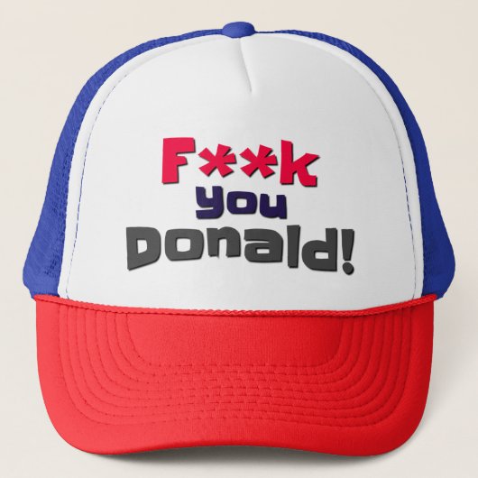 Trucker-Mütze Donald Truckerkappe (Vorderseite)