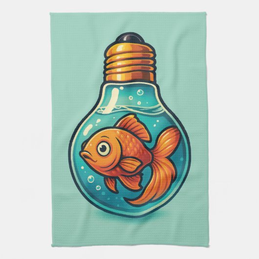 Trucker-Mütze Geschirrtuch (Vertikal)