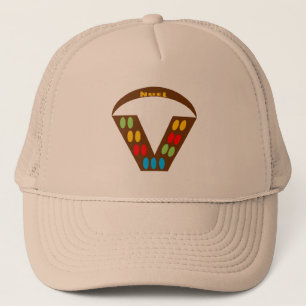 Trucker-Mütze khaki NOEL SCHOKOLADE BONBONS Truckerkappe