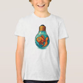 Trucker-Mütze Tri-Blend Shirt (Vorderseite)