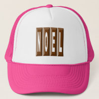 Trucker-Mütze weiß/rosa NOEL CHOCOLATE